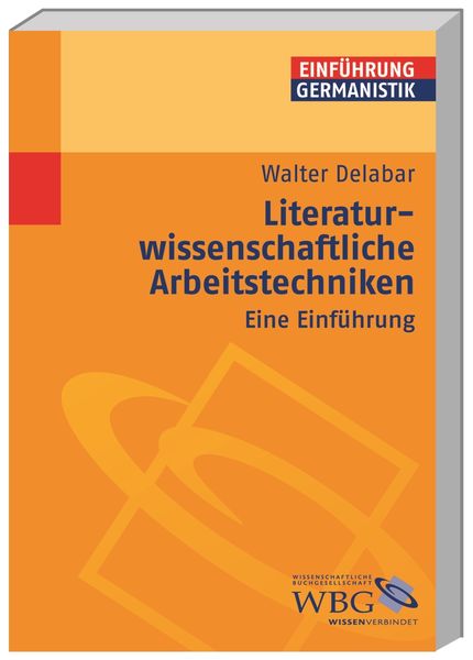 Produktbild: Literaturwissenschaftliche Arbeitstechniken