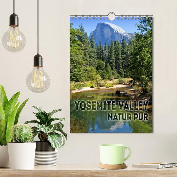 Produktbild: YOSEMITE VALLEY Natur Pur (Wandkalender 2026 DIN A4 hoch), CALVENDO Monatskalender
