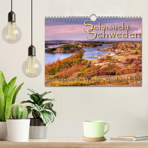 Produktbild: Sehnsucht Schweden - Sverige (Wandkalender 2026 DIN A4 quer), CALVENDO Monatskalender