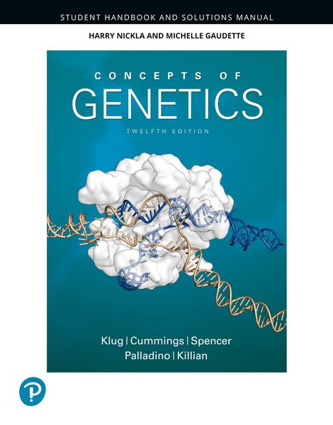 Produktbild: Student Handbook and Solutions Manual for Concepts of Genetics