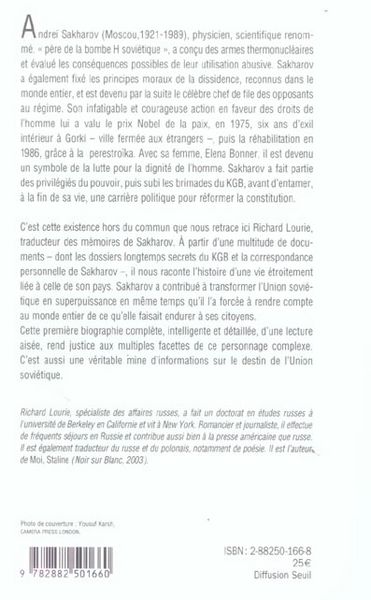 Produktbild: Sakharov : une biographie