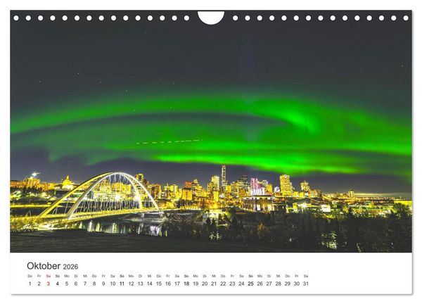 Produktbild: Nordlichter - ein beeindruckendes Schauspiel. (Wandkalender 2026 DIN A4 quer), CALVENDO Monatskalender