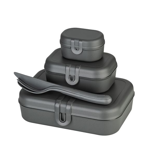 Produktbild: Koziol Lunchbox-Set + Besteck PASCAL Lunchbox-Set + Besteck PASCAL