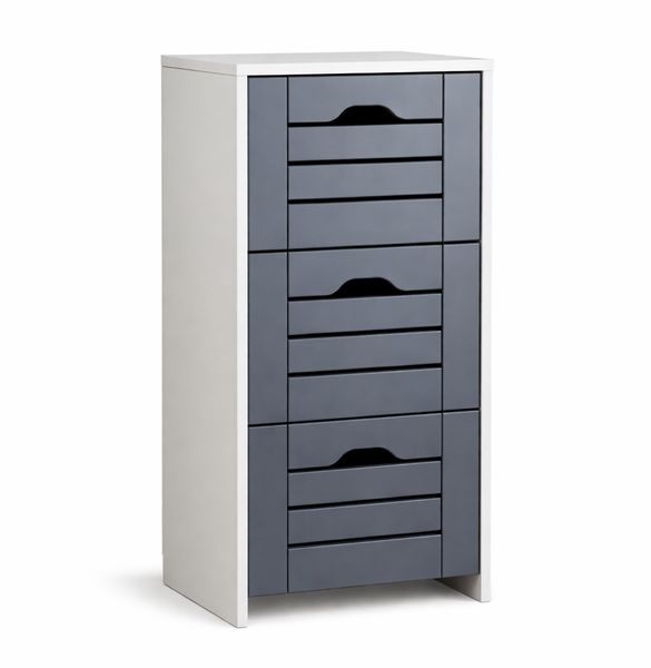 Midischrank mit drei Schubladen Flonali 76x38x28