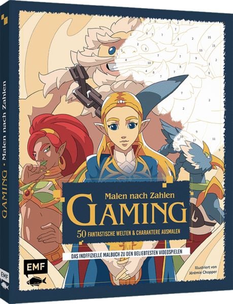 Produktbild: Malen nach Zahlen &ndash; Gaming