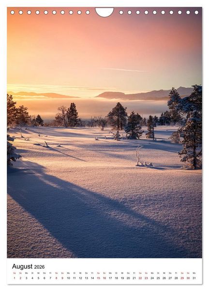 Produktbild: Norwegen - Eine Reise durch das skandinavische Land. (Wandkalender 2026 DIN A4 hoch), CALVENDO Monatskalender