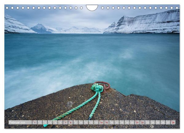 Produktbild: Traumlandschaft im Nordatlantik. F&auml;r&ouml;er Inseln (Wandkalender 2026 DIN A4 quer), CALVENDO Monatskalender