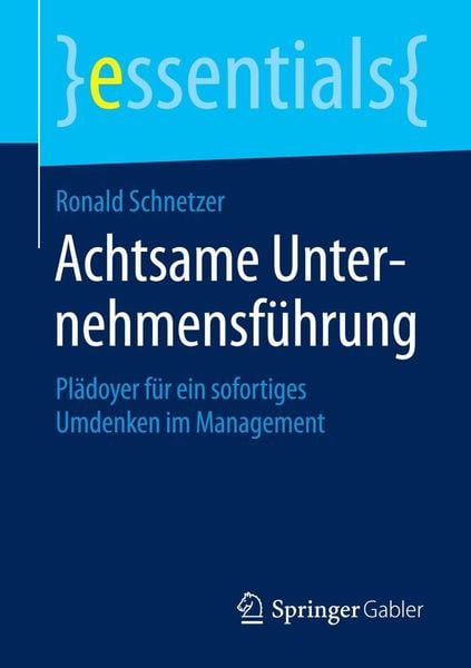 Produktbild: Achtsame Unternehmensf&uuml;hrung