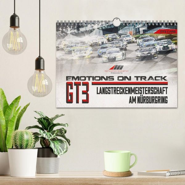 Produktbild: Emotions on Track - Langstreckenmeisterschaft am N&uuml;rburgring - GT3 (Wandkalender 2026 DIN A4 quer), CALVENDO Monatskalender