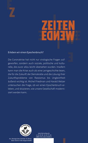 Produktbild: Zeitenwende - Der Angriff auf Demokratie und Menschenw&uuml;rde