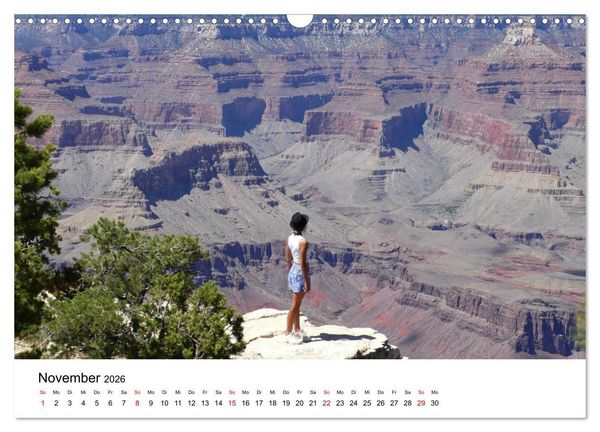 Produktbild: Die sch&ouml;nsten Bucket List Reiseziele (Wandkalender 2026 DIN A3 quer), CALVENDO Monatskalender
