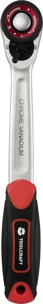 Produktbild: TOOLCRAFT TO-9626406 Umschaltknarre 1/2\" (12.5 mm) 24.5cm