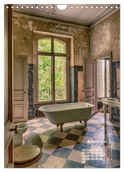 Produktbild: Lost Places - morbide Sch&ouml;nheiten (Wandkalender 2026 DIN A4 hoch), CALVENDO Monatskalender