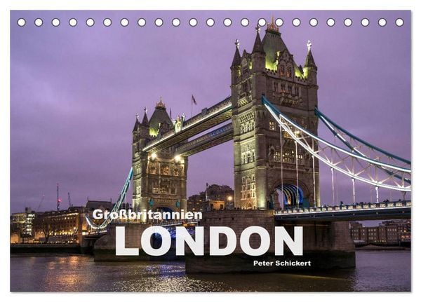 Produktbild: Gro&szlig;britannien - London (Tischkalender 2026 DIN A5 quer), CALVENDO Monatskalender