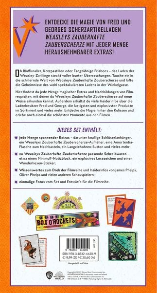 Produktbild: Harry Potter: Weasleys Zauberhafte Zauberscherze - Fantastische Objekte aus der Zauberwelt