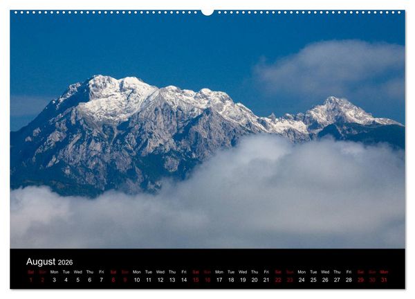 Produktbild: Mountains of Slovenia (High Quality Premium Wall Calendar 2026 DIN A2 landscape),CALVENDO 12 Month Wall Calendar
