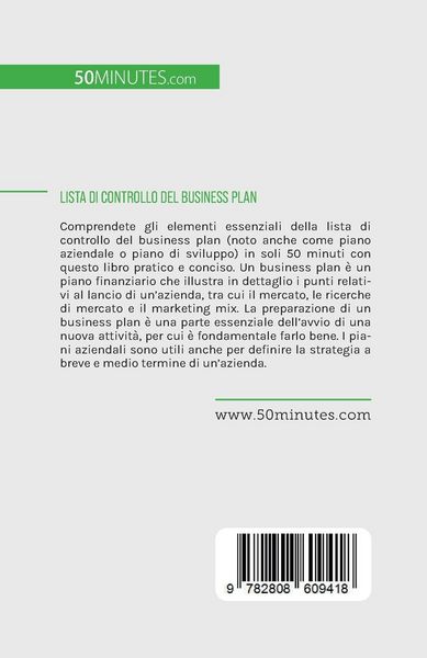 Produktbild: Lista di controllo del business plan