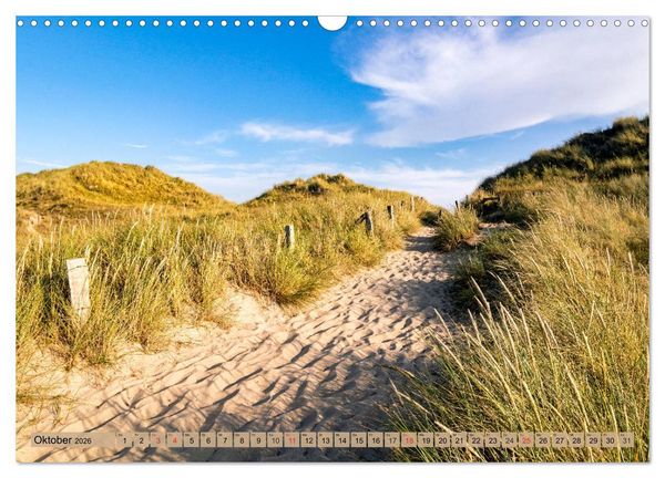 Produktbild: SYLT-LIEBE Atemberaubende Momente (Wandkalender 2026 DIN A3 quer), CALVENDO Monatskalender