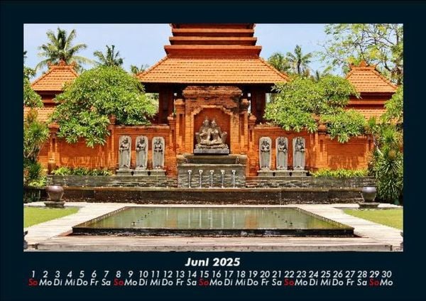 Produktbild: Bali 2025 Fotokalender DIN A5