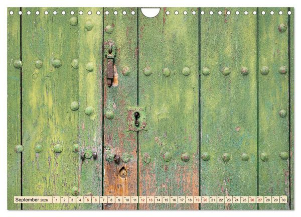 Produktbild: Andalusische T&uuml;ren (Wandkalender 2026 DIN A4 quer), CALVENDO Monatskalender