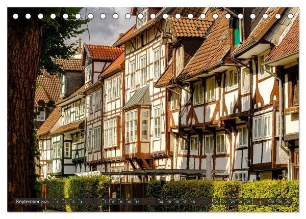 Produktbild: Ein Blick auf Alte Hansestadt Lemgo (Tischkalender 2026 DIN A5 quer), CALVENDO Monatskalender