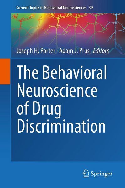 Produktbild: The Behavioral Neuroscience of Drug Discrimination