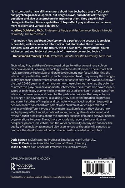 Produktbild: Technology Play and Brain Development