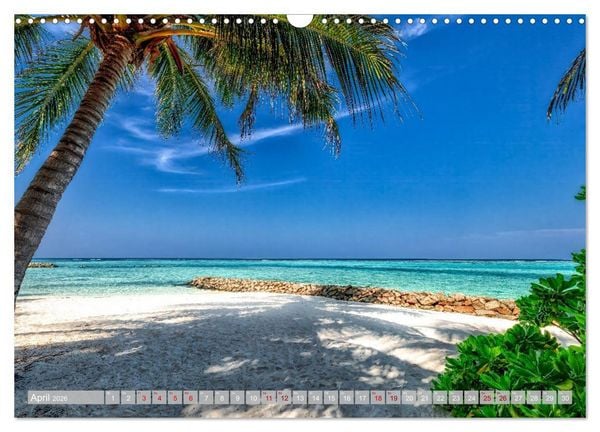 Produktbild: Malerische Malediven (Wandkalender 2026 DIN A3 quer), CALVENDO Monatskalender