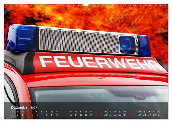 Produktbild: Der Rettungsdienst (hochwertiger Premium Wandkalender 2027 DIN A2 quer), Kunstdruck in Hochglanz