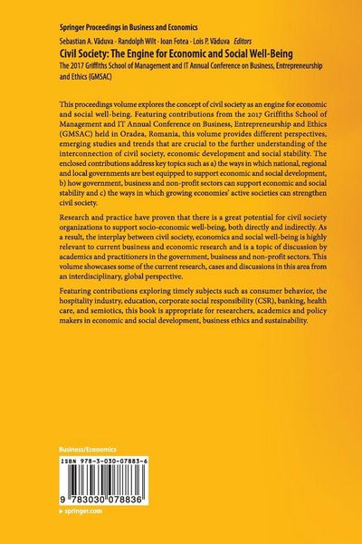 Produktbild: Civil Society: The Engine for Economic and Social Well-Being