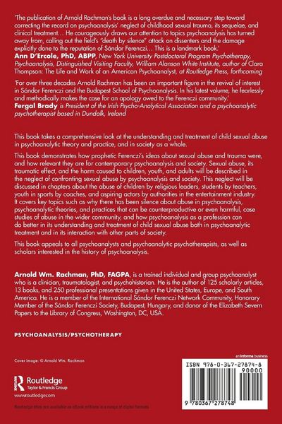 Produktbild: Psychoanalysis and Society's Neglect of the Sexual Abuse of Children, Youth and Adults