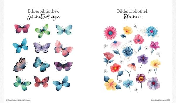 Produktbild: Watercolor&nbsp;&ndash; Fabelhafte Bl&uuml;tenwelten
