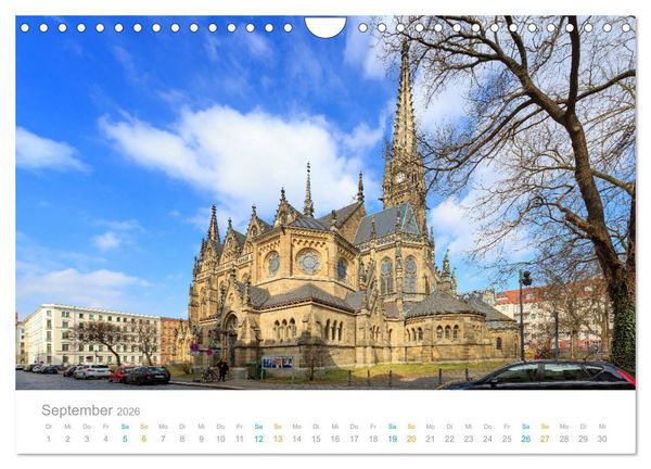Produktbild: Leipzig - Spaziergang durch Epochen (Wandkalender 2026 DIN A4 quer), CALVENDO Monatskalender
