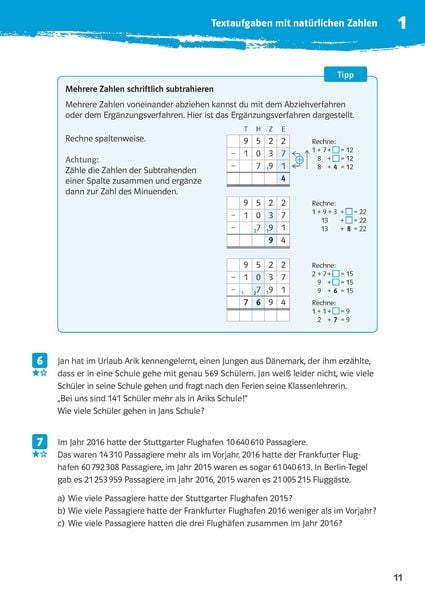 Produktbild: Klett 10-Minuten-Training Mathematik Textaufgaben 5. Klasse