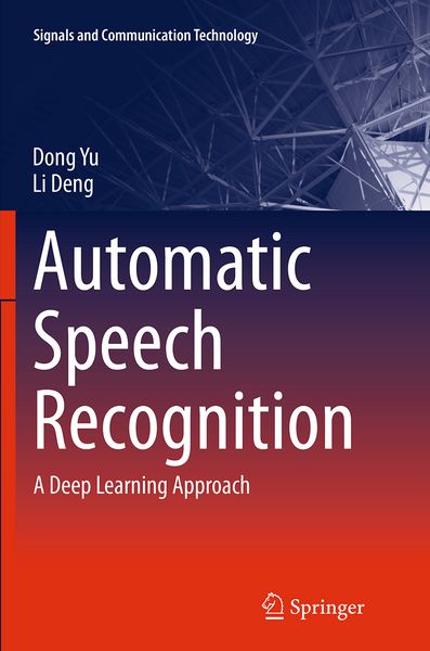 Produktbild: Automatic Speech Recognition