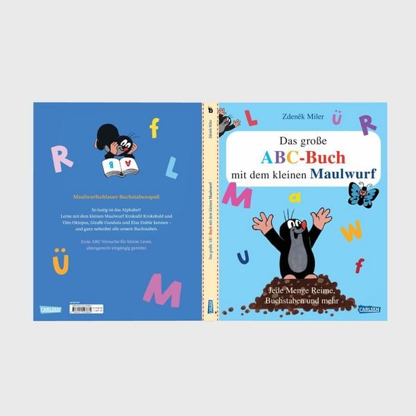 Produktbild: Das gro&szlig;e ABC-Buch mit dem kleinen Maulwurf