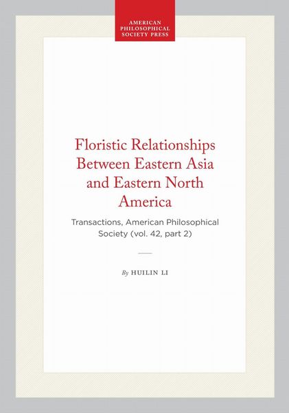 Produktbild: Floristic Relationships Between Eastern Asia and Eastern North America