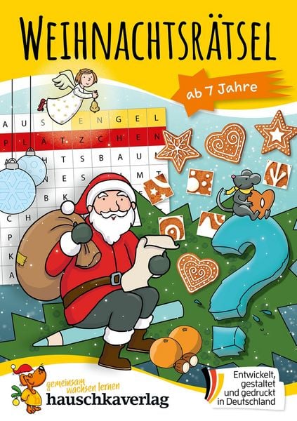 Produktbild: Weihnachtsr&auml;tsel - R&auml;tselblock ab 7 Jahre