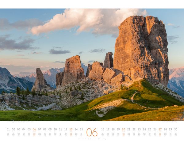 Produktbild: Bergwelt Dolomiten Kalender 2027