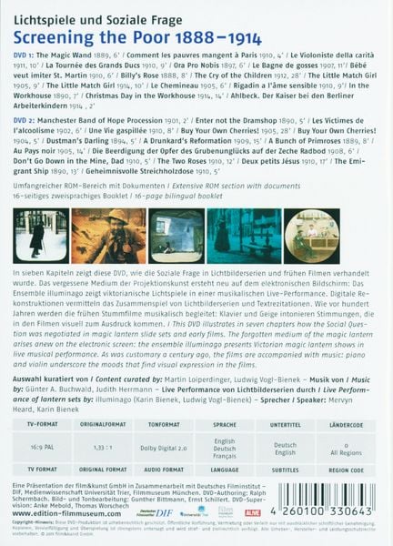 Produktbild: Screening the poor 1888-1914