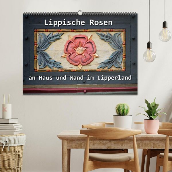 Produktbild: Lippische Rosen (Wandkalender 2026 DIN A2 quer), CALVENDO Monatskalender