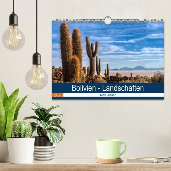 Produktbild: Bolivien - Einzigartige Landschaft (Wandkalender 2026 DIN A4 quer), CALVENDO Monatskalender