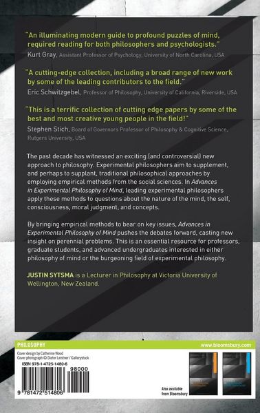 Produktbild: Advances in Experimental Philosophy of Mind