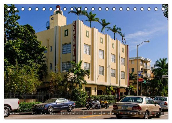 Produktbild: Miami South Beach (Tischkalender 2026 DIN A5 quer), CALVENDO Monatskalender