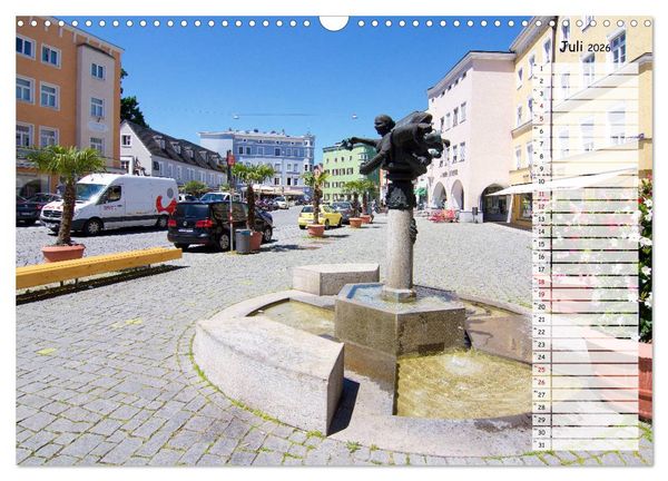 Produktbild: Eine Perle Oberbayerns - Rosenheim (Wandkalender 2026 DIN A3 quer), CALVENDO Monatskalender