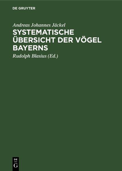 Produktbild: Systematische &Uuml;bersicht der V&ouml;gel Bayerns