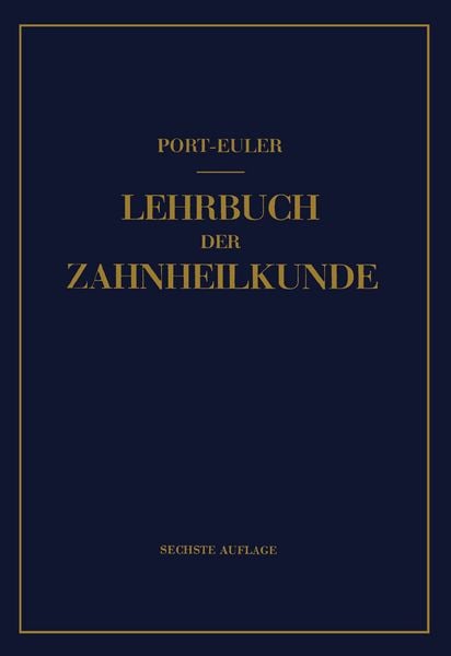Produktbild: Lehrbuch der Zahnheilkunde