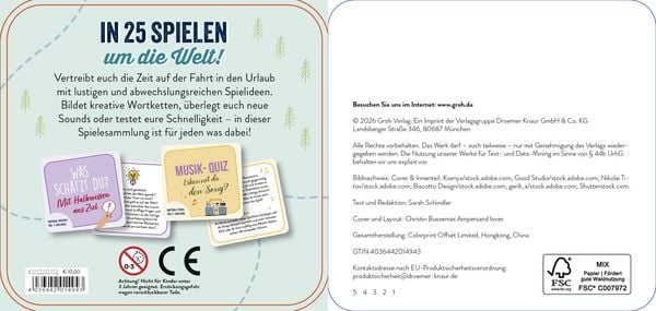 Produktbild: 25 Reise-Spiele &ndash; Roadtrip