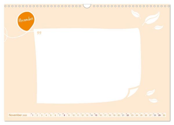 Produktbild: 12 x Motivation - Bastelkalender (Wandkalender 2026 DIN A3 quer), CALVENDO Monatskalender