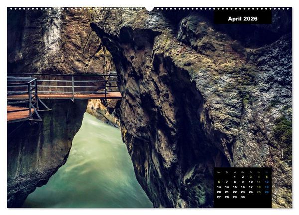 Produktbild: WANDERN &uuml;ber Stock und Stein in der Schweiz (hochwertiger Premium Wandkalender 2026 DIN A2 quer), Kunstdruck in Hochglanz